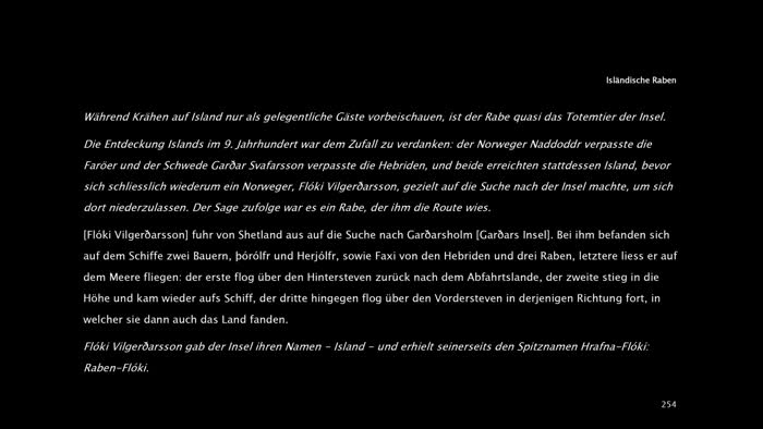 Standbild aus Isländische Raben