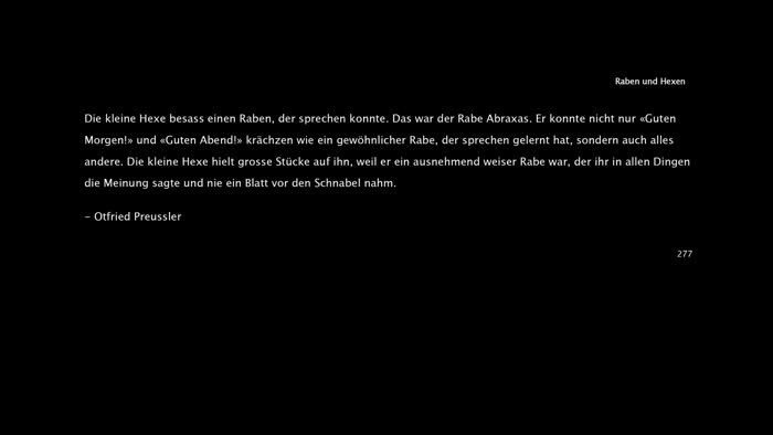 Standbild aus Raben und Hexen