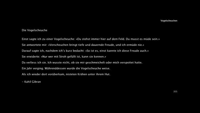 Standbild aus Vogelscheuchen